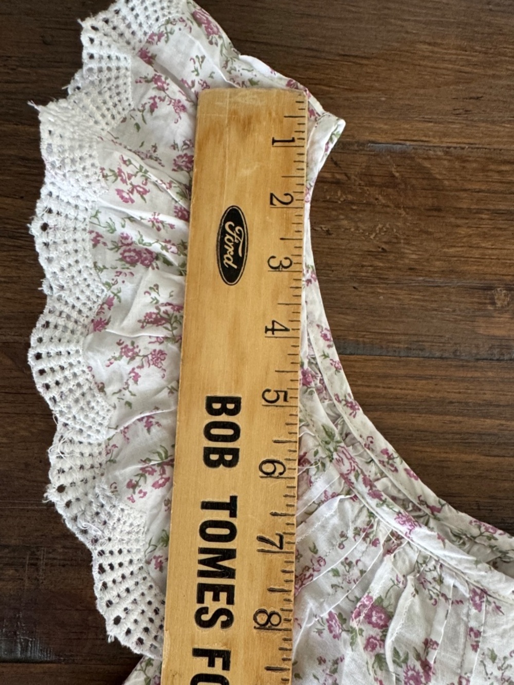 Rachel Ashwell Shabby Chic Ditsy Floral Cotton Babydoll Nightgown - Picture 8 of 10